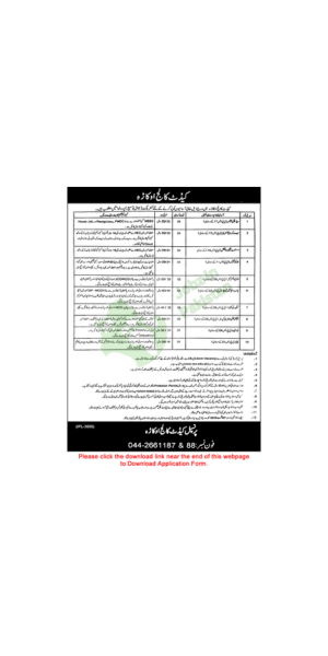 Cadet College Okara latest Opportunities – July 2025 Jobs Open for Guards, Instructors & More!